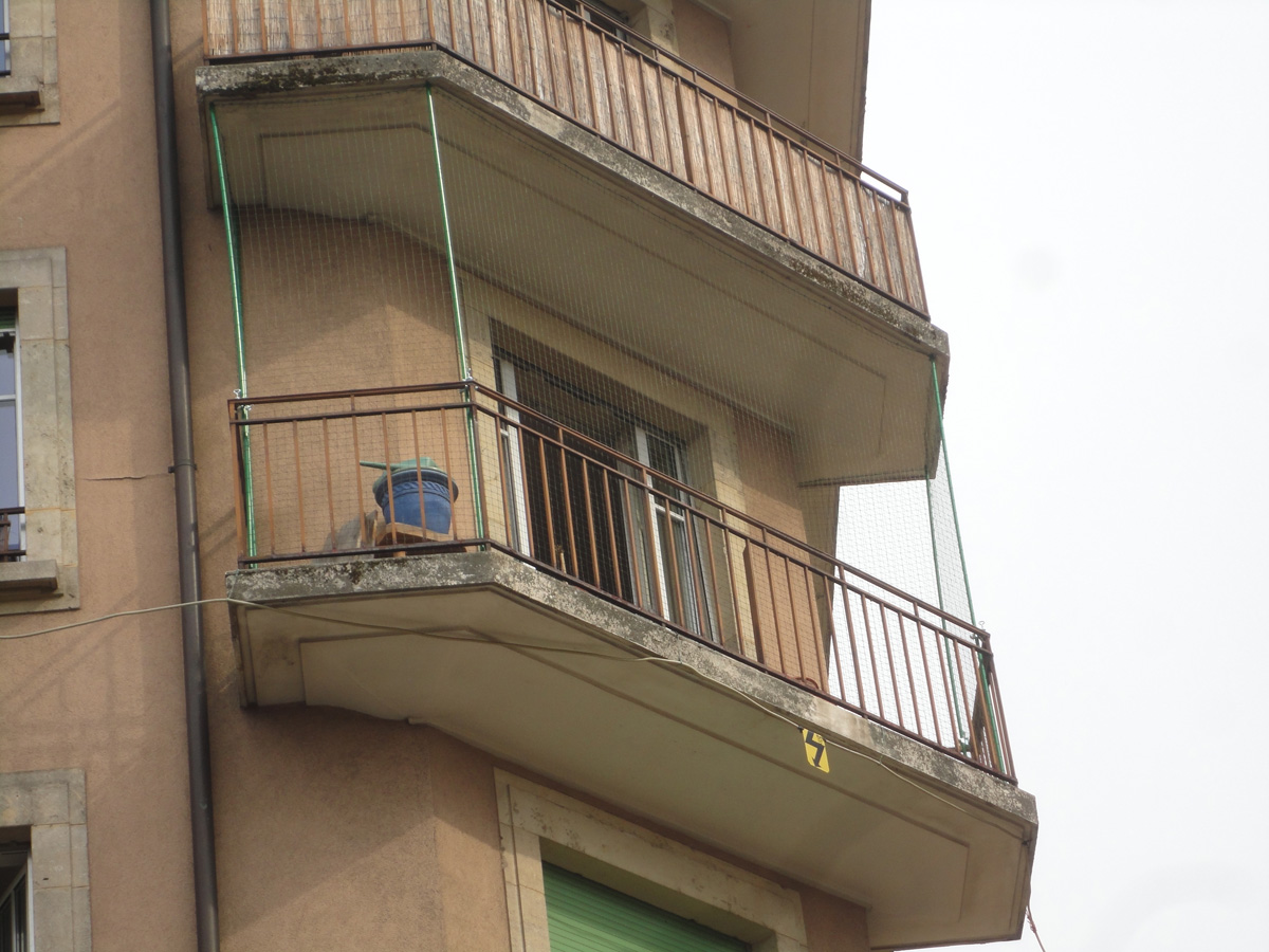 Filet de protection pour chat pour balcon • PROTECTION CHAT